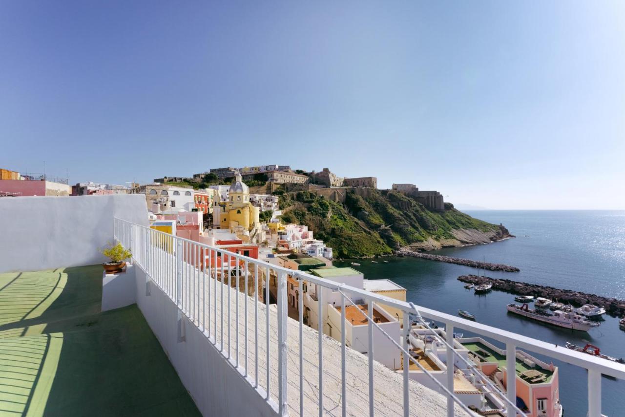 Torretta Corricella- Torretta Lejlighed Procida Eksteriør billede
