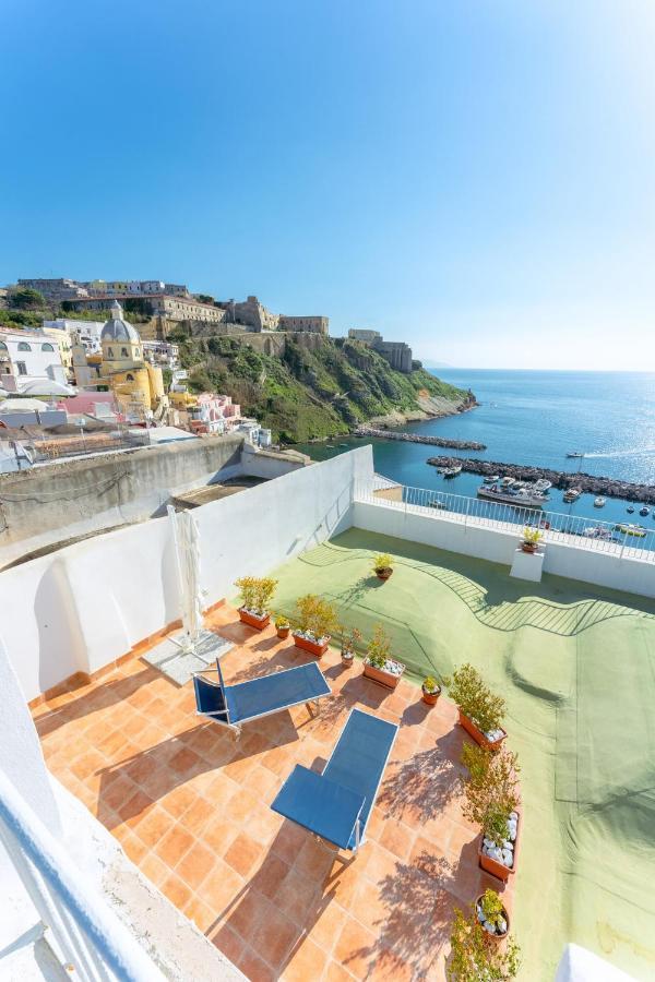 Torretta Corricella- Torretta Lejlighed Procida Eksteriør billede