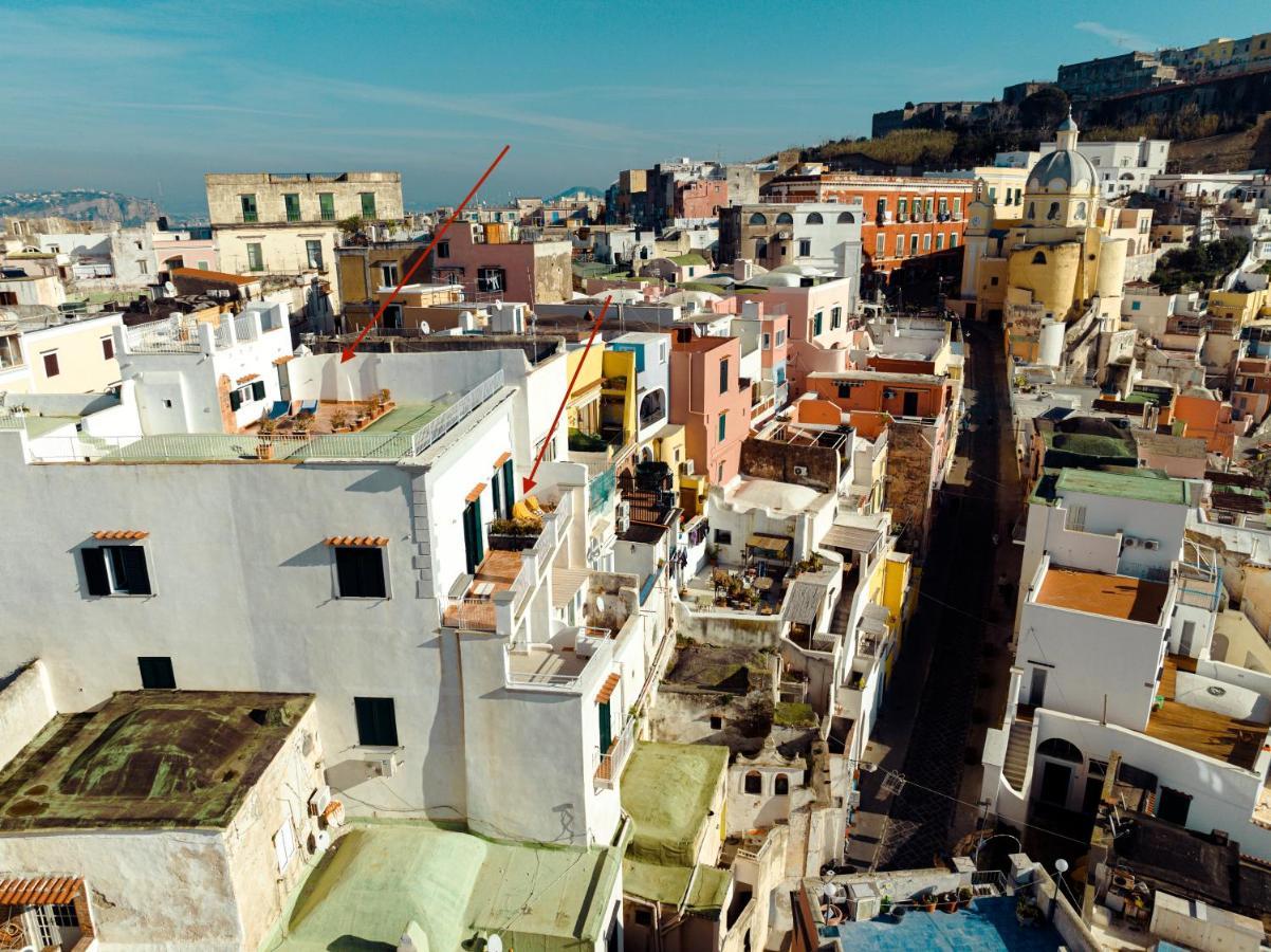 Torretta Corricella- Torretta Lejlighed Procida Eksteriør billede